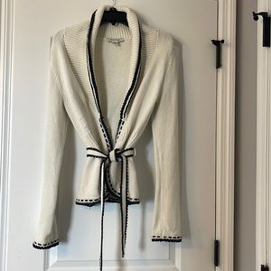 White House black market sweater jacket size small